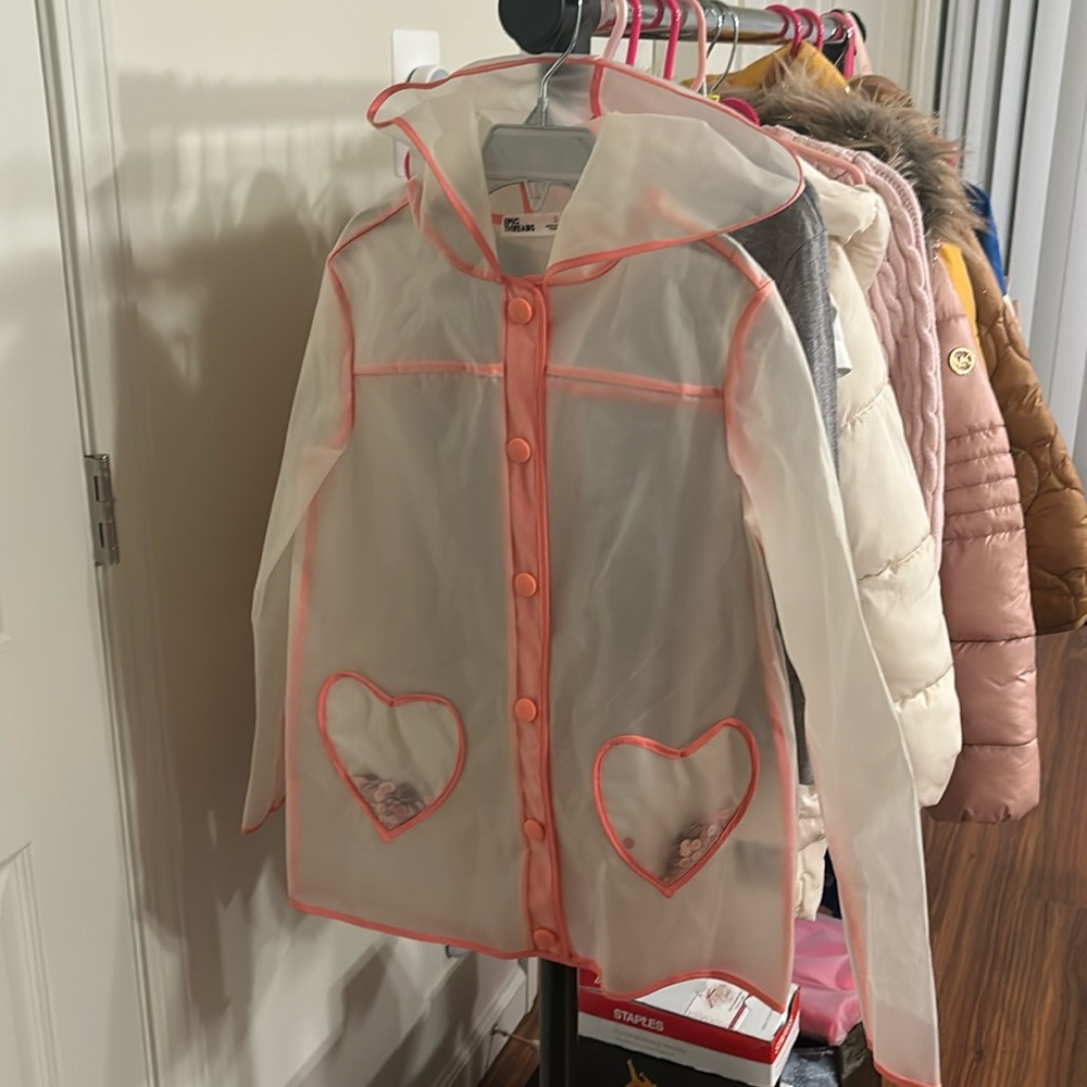 Girls rain jacket